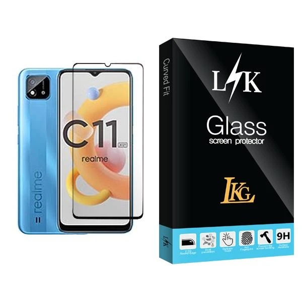 محافظ صفحه نمایش ال کا جی مدل LK Glass MIX001 مناسب برای گوشی موبایل ریلمی C11 (2021)