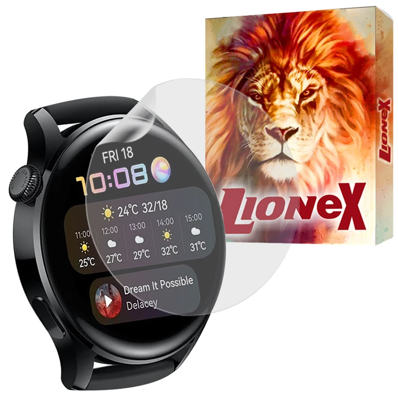 محافظ صفحه نمایش لایونکس مدل NNOL20 مناسب برای ساعت هوشمند هوآوی Watch 3 46 mm / Watch 3 Active Edition 46 mm 