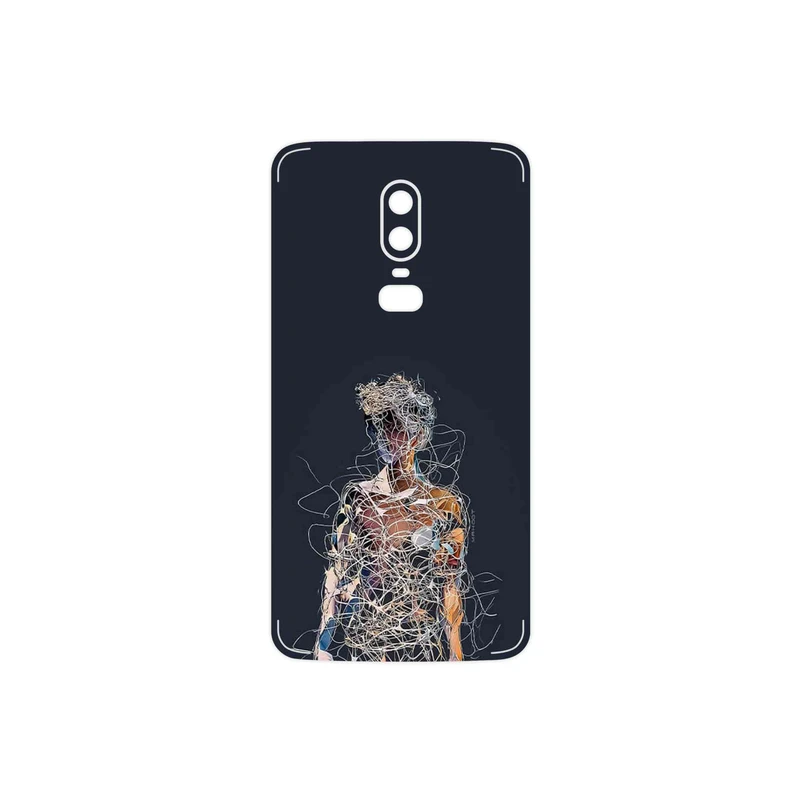 برچسب پوششی ماهوت مدل Strings Digital Art 1 مناسب برای گوشی موبایل وان پلاس 6