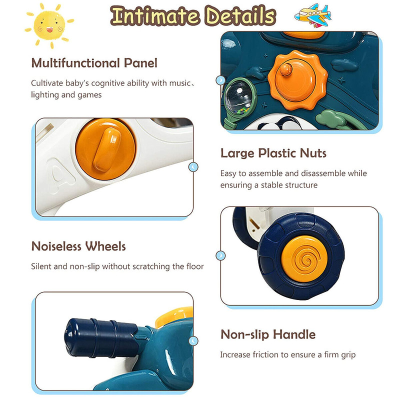 واکر کودک فان ترولی مدل 652A