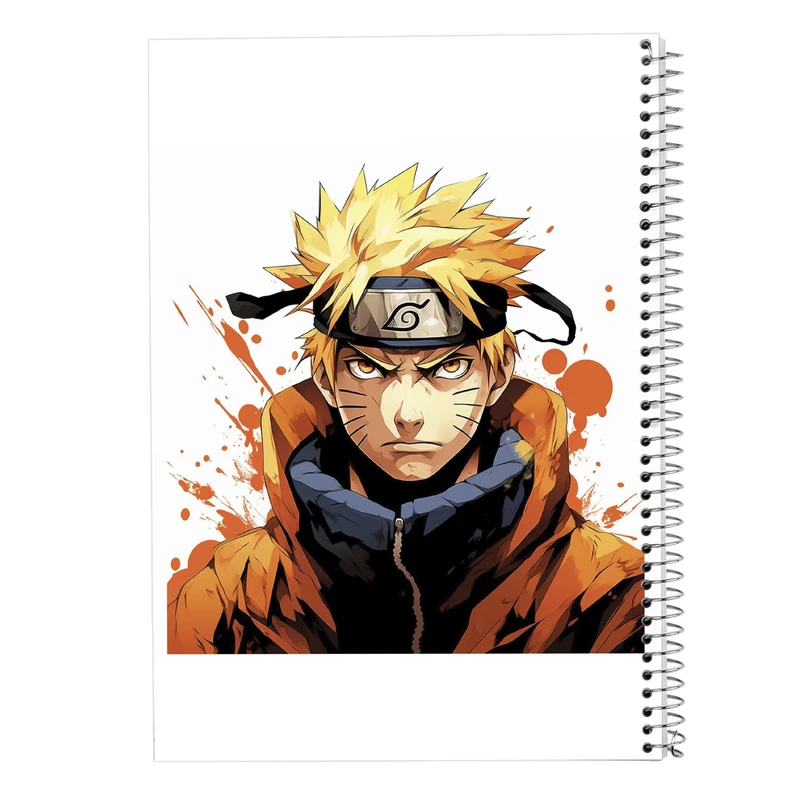 دفتر ژورنال نویسی 50 برگ مدوپد مدل نقطه ای طرح Naroto کد DF11314