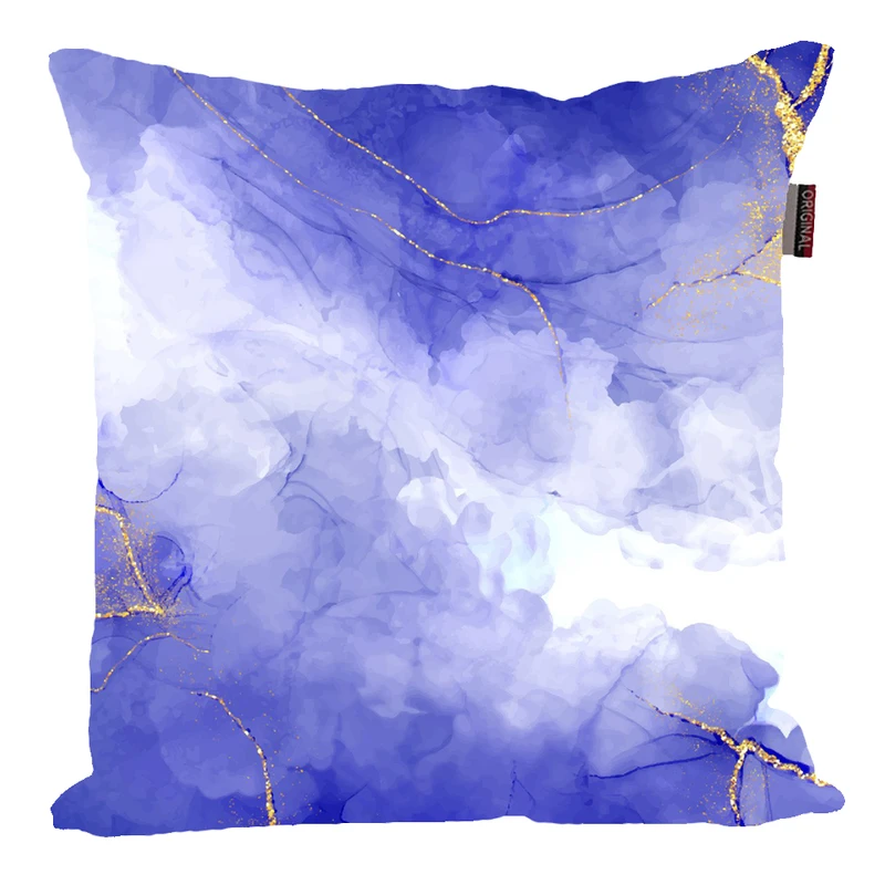 کوسن پاد آفرین مدل فانتزی رنگی طرح مرمر کد p350