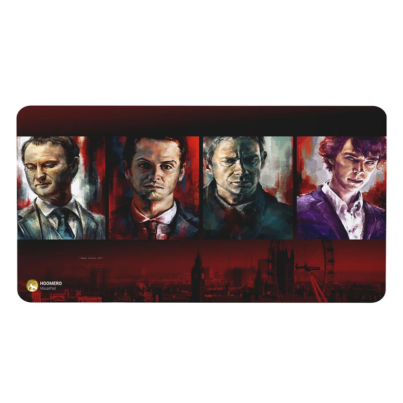 ماوس پد هومرو مدل MX1130 طرح فیلم شرلوک هولمز