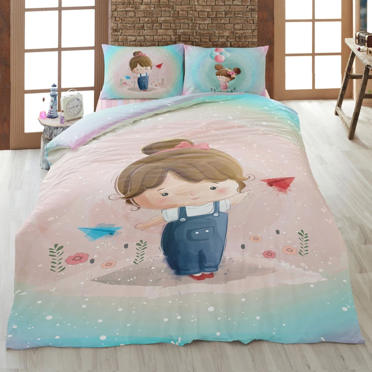 سرویس خواب 1 نفر 4 تکه ترک آز مدل دورویه 1140