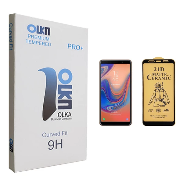 محافظ صفحه نمایش سرامیکی الکا مدل +PRO مناسب برای گوشی موبایل سامسونگ Galaxy A750/A7 2018