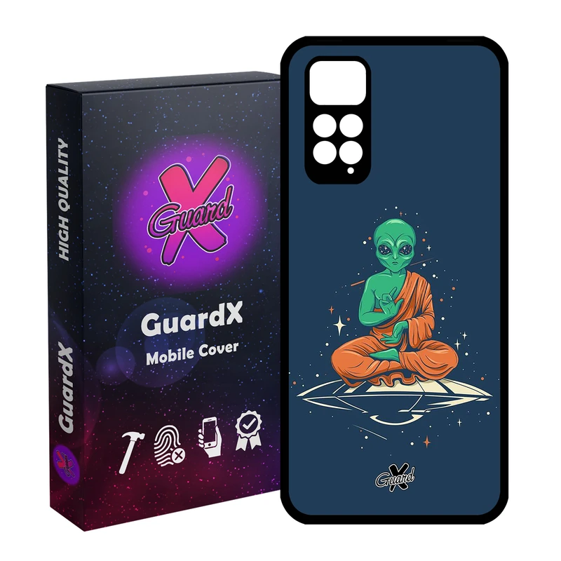 کاور گارد ایکس طرح Alien مدل Glass10305 مناسب برای گوشی موبایل شیائومی Redmi Note 11S/ Note 11 4G