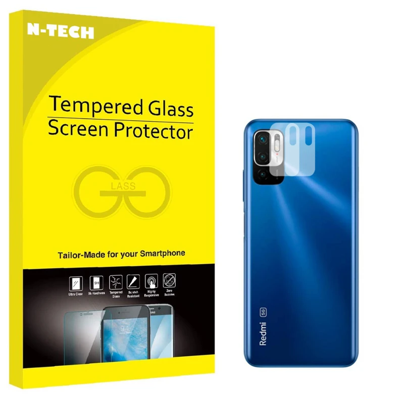  محافظ لنز دوربین انتک مدل LSNK-01 مناسب برای گوشی موبایل شیائومی Redmi Note 10 بسته دو عددی
