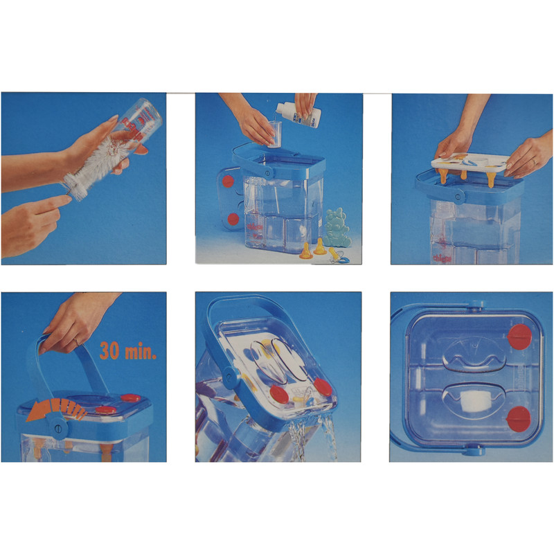 ست 7 تکه ظرف استریل کننده شیشه شیر چیکو مدل C65212.0