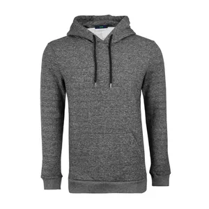 هودی مردانه آر اِن اِس مدل ساده کد 202527 رنگ طوسی تیره