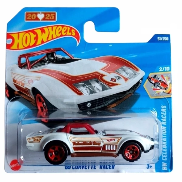ماشین بازی هات ویلز مدل CORVETTE RACER 69ب