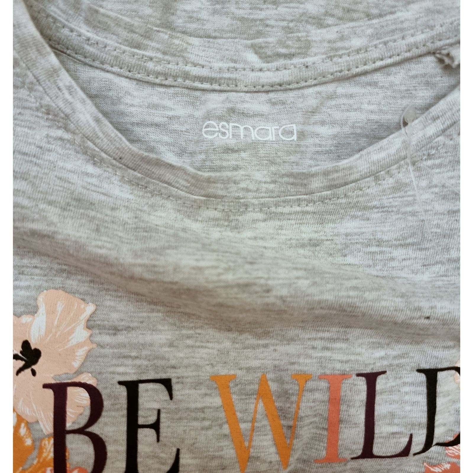 تی شرت آستین کوتاه زنانه اسمارا مدل 0109 - - 3