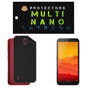 Multi Nano X-SFL Screen Protector For Nokia C1 2020 with back skin