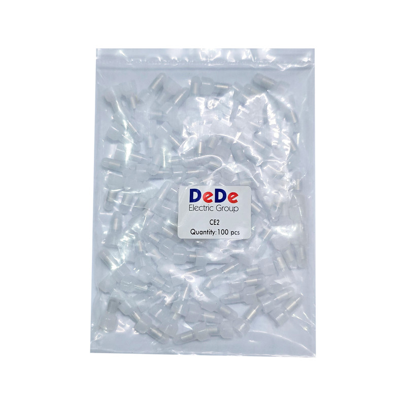 کاکنکتور پرسی ده ده الکتریک گروپ  مدل CE-2 کد02 مجموعه100 عددی