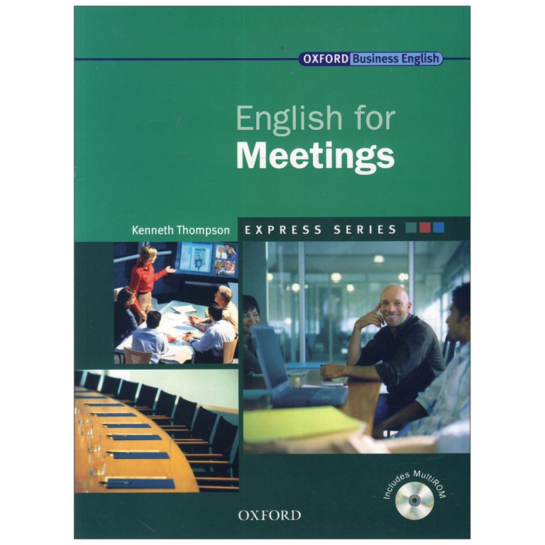 قیمت و خرید کتاب English for Meetings اثر Kenneth Thomson نشر oxford