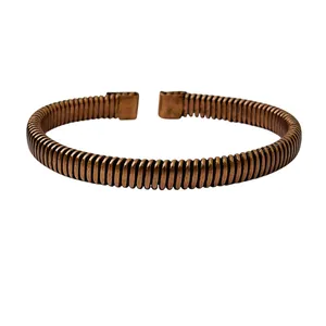 دستبند دست‌ساز زنانه مدل راه راه خطی کد JW409