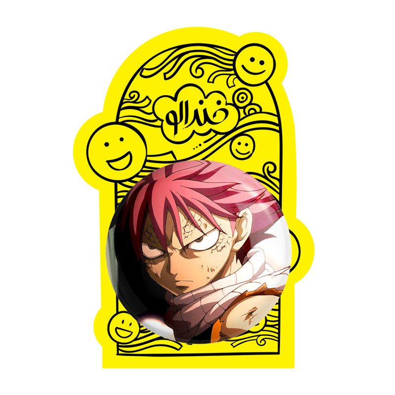 آینه جیبی خندالو طرح ناتسو انیمه فری تیل Fairy Tail مدل تاشو کد 16525 آینه جیبی خندالو طرح ناتسو انیمه فری تیل Fairy Tail مدل تاشو کد 16525