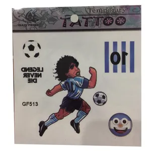 تتو موقت طرح مارادونا کد 513