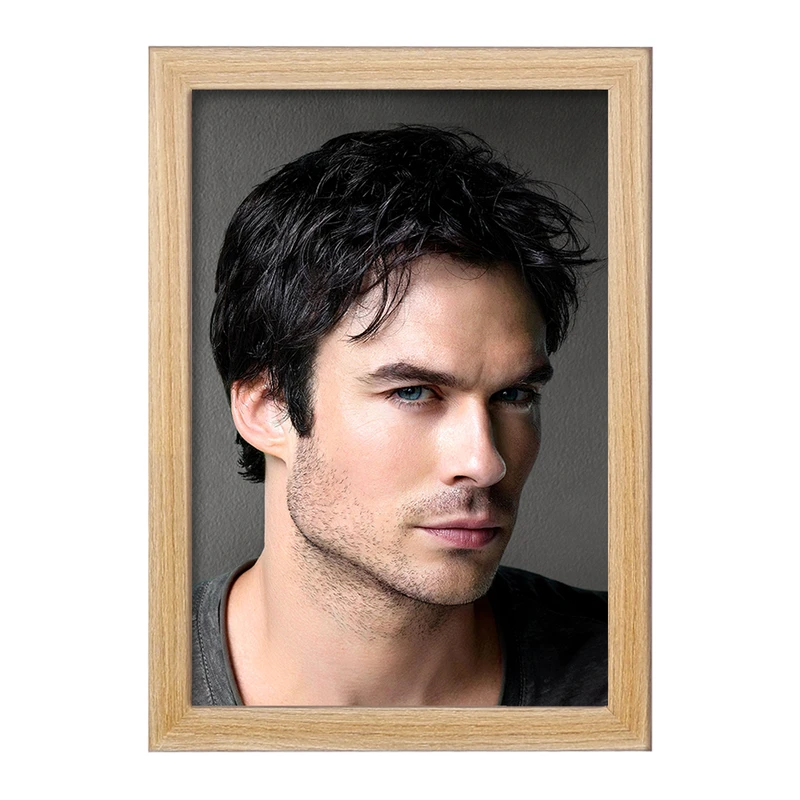 تابلو خندالو مدل دیمون سالواتوره خاطرات یک خون آشام  The Vampire Diaries  کد 23669