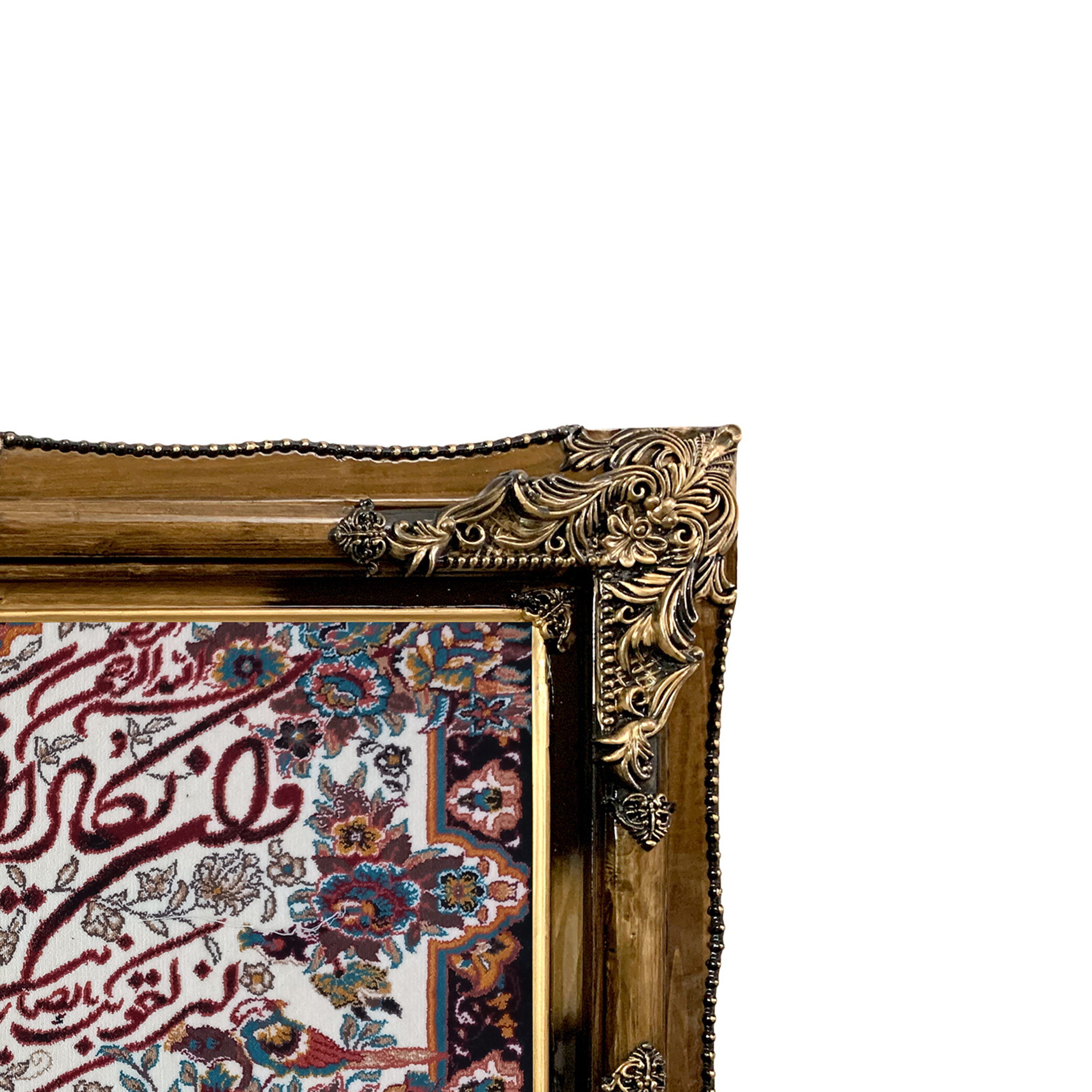 تابلو فرش ماشینی طرح دستبافت مدل وان یکاد کد 7793