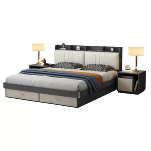تخت خواب دو نفره مدل توپولوف d سایز 160×200 سانتی متر 