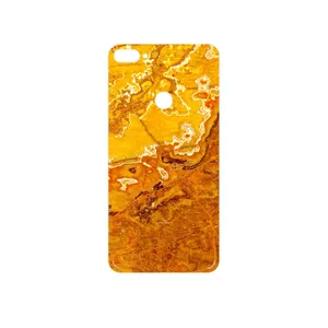 MAHOOT Gold Marble Cover Sticker for HTC Desire 12 Plus
