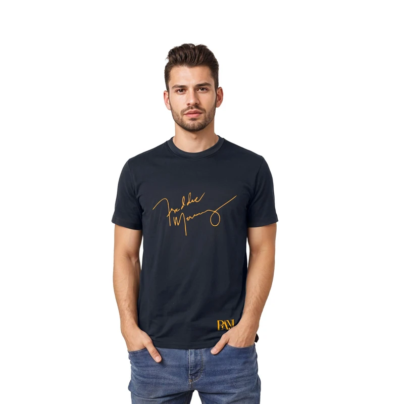 تی شرت آستین کوتاه مردانه رانژ مدل 21RA03D05M-1137-01