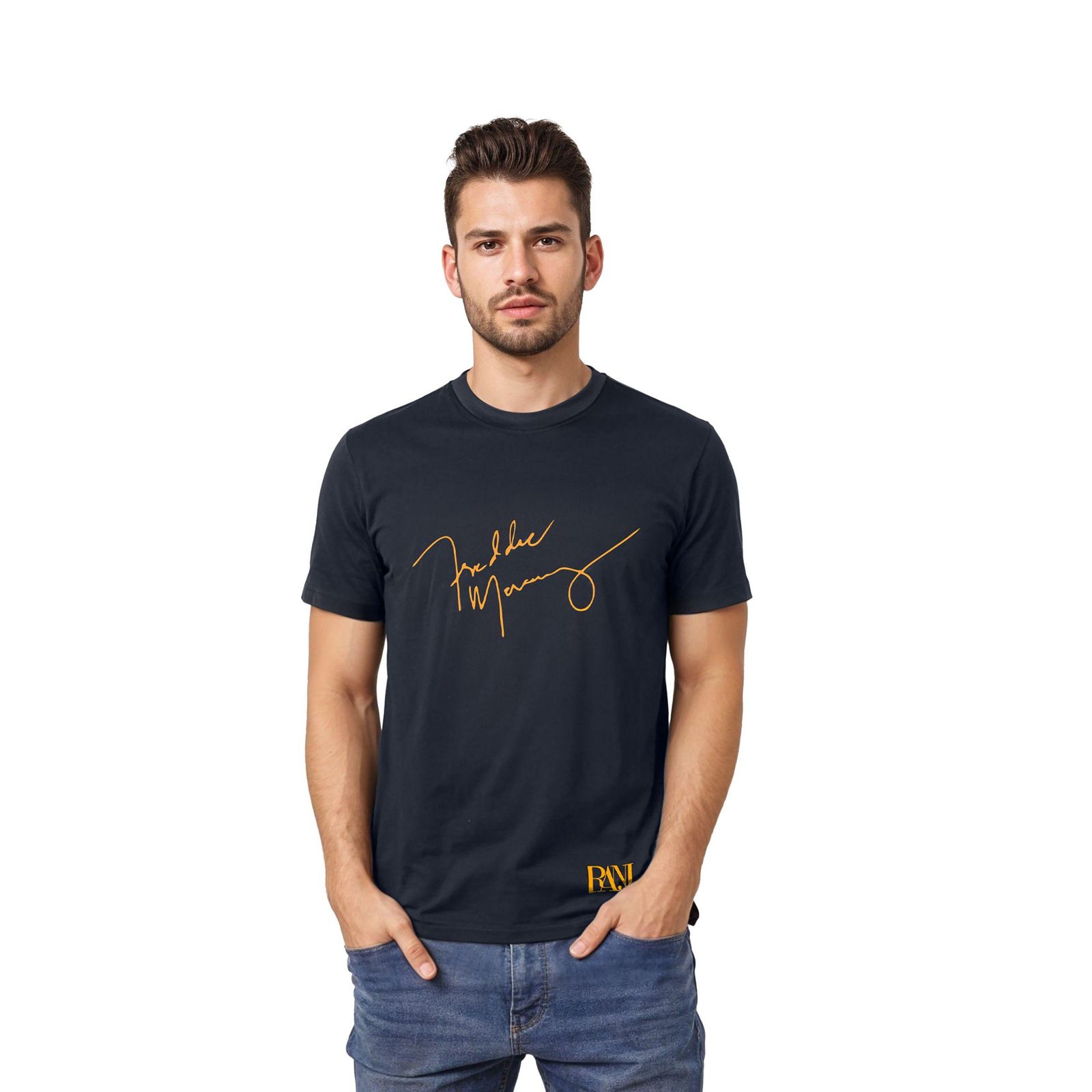 تی شرت آستین کوتاه مردانه رانژ مدل 21RA03D05M-1137-01 - - 1