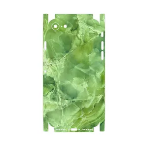 MAHOOT Green-Crystal-Marble-FullSkin Cover Sticker for Apple iPhone SE 2022