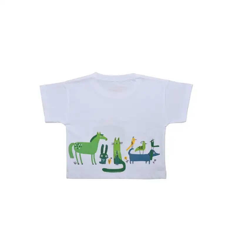 تی شرت آستین کوتاه بچگانه کلوتو مدل MSC 157