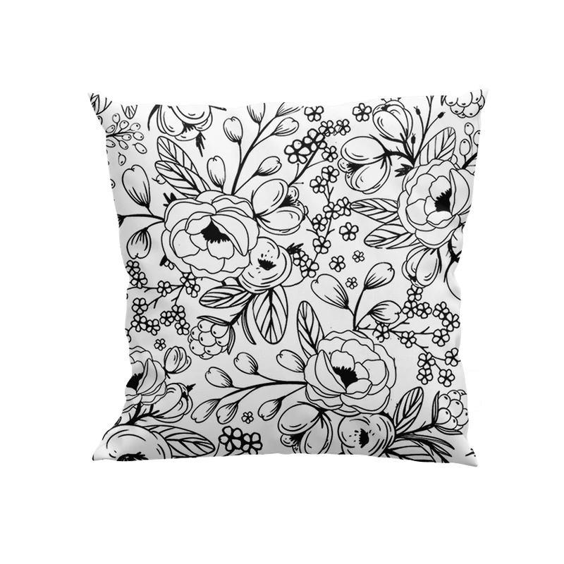 کوسن پاد آفرین مدل گل ها کد DKK512