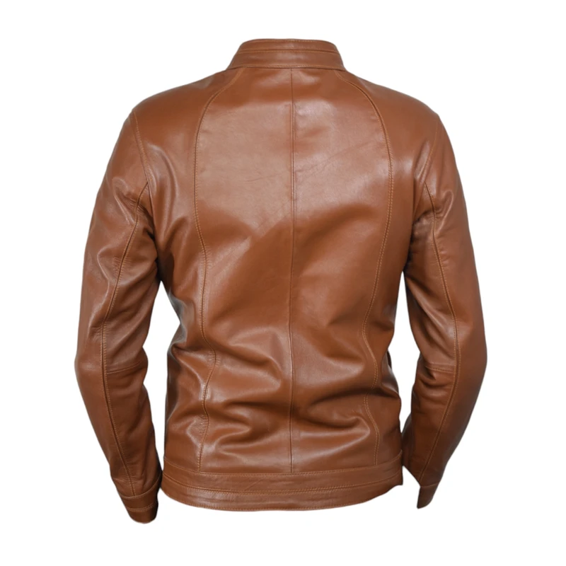 عکس شماره 39 : کت چرم مردانه چرمیران مدل شانون