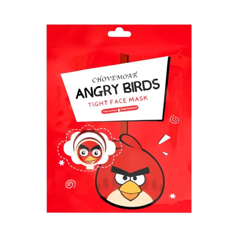 ماسک صورت چوموآر مدل Angry Birds وزن 25 گرم