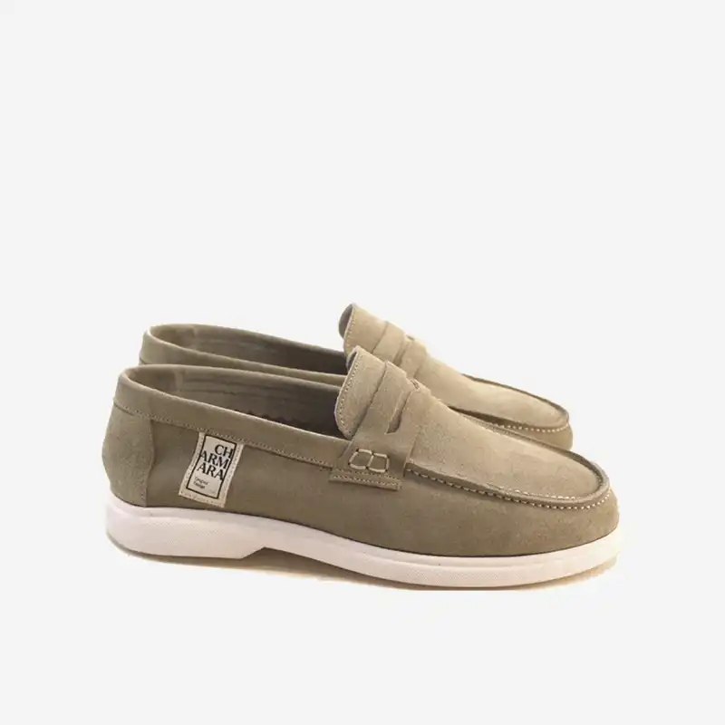 کفش کالج زنانه چرم آرا مدل velvet کد cr