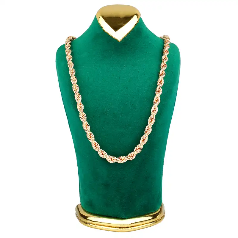 زنجیر زنانه ژوپینگ مدل طنابی ضخیم کد TCH-42