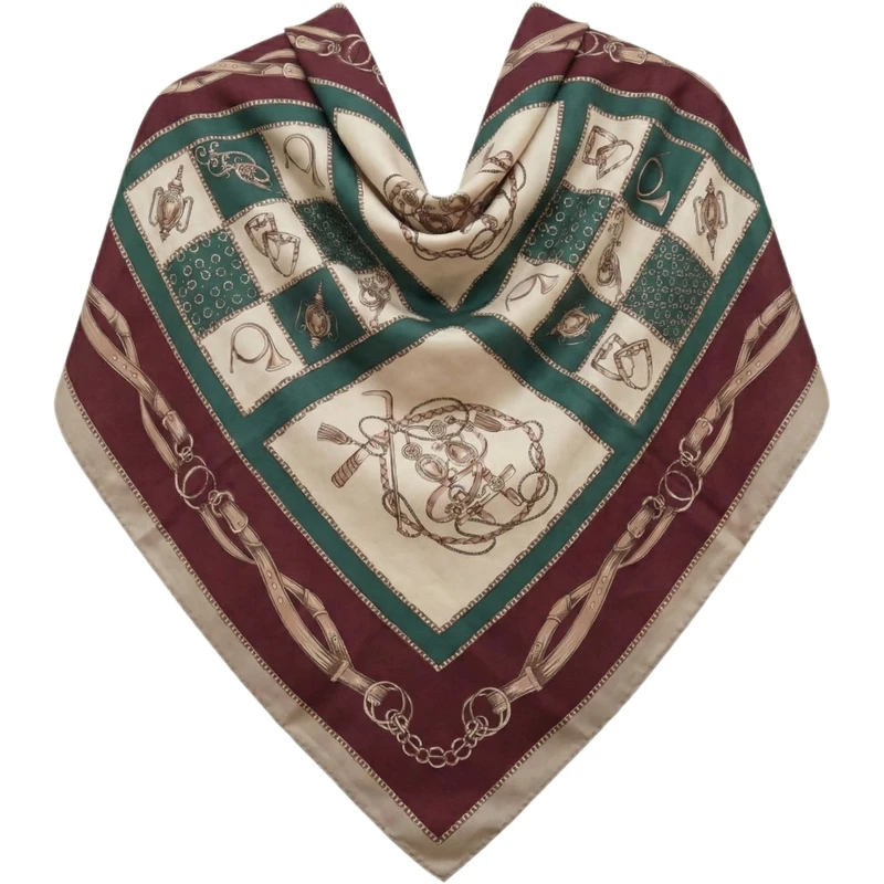 روسری زنانه مدل ابریشم توییل H04