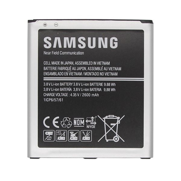 باتری موبایل مدلEB-BG530BBE65ظرفیت 2600 میلی آمپر ساعت مناسب برای گوشی موبایل سامسونگ Galaxy Grand Prime