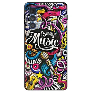 Megafone Music 8241 Cover For Motorola Moto Edge 20 Pro