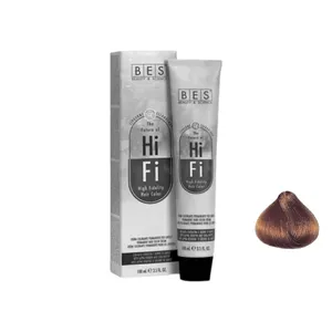 رنگ مو بس مدل hifi شماره 7.38 حجم 100 میلی لیتر رنگ بلوند طلایی بژ