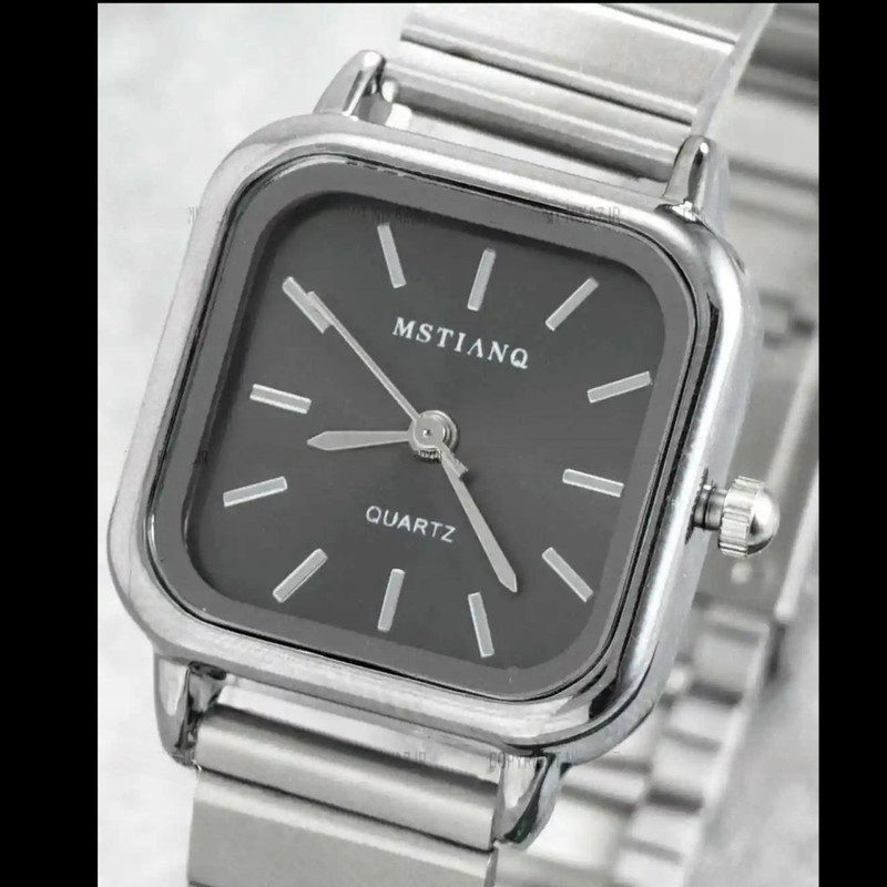 ساعت مچی عقربه ای زنانه مدل بند ریلی 06