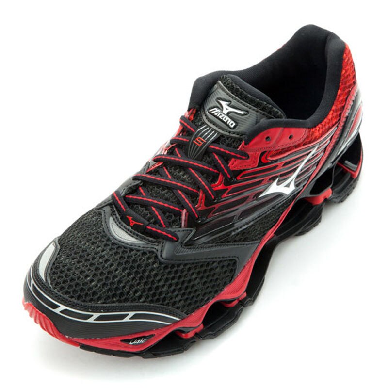 Mizuno prophecy 5 2024 cinza e vermelho