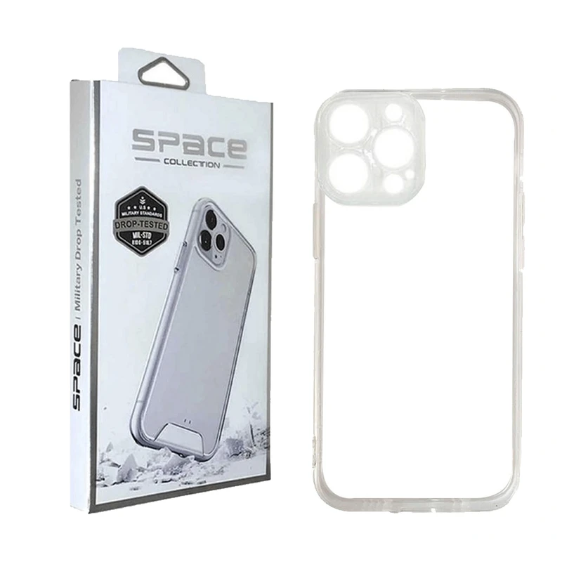 کاور اسپیس مدل شفاف مناسب برای گوشی موبایل اپل iPhone 15 Pro