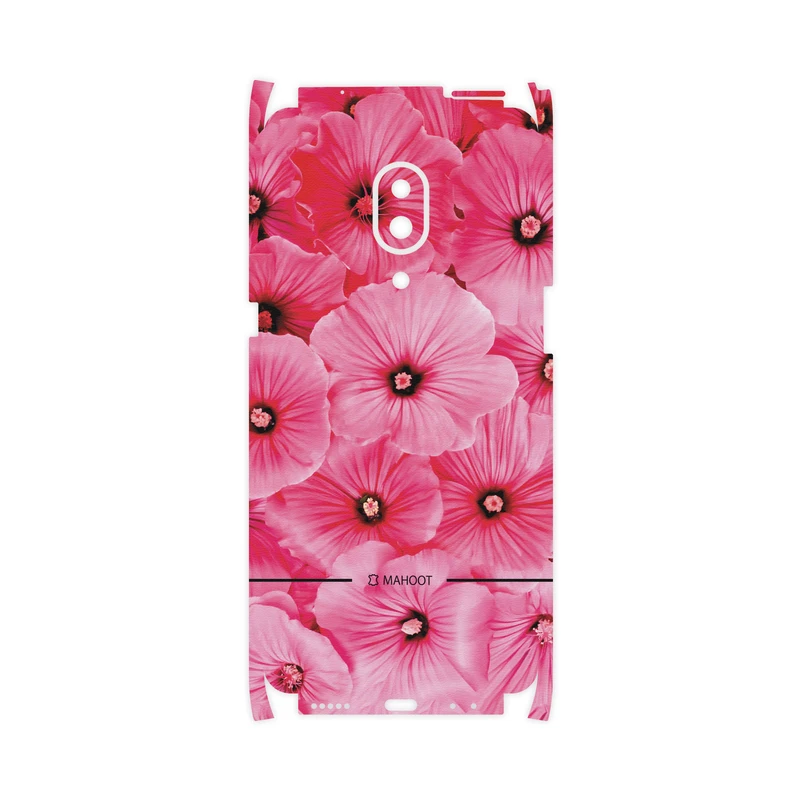 برچسب پوششی ماهوت مدل Pink-Flower-FullSkin مناسب برای گوشی موبایل لنوو Z5 Pro