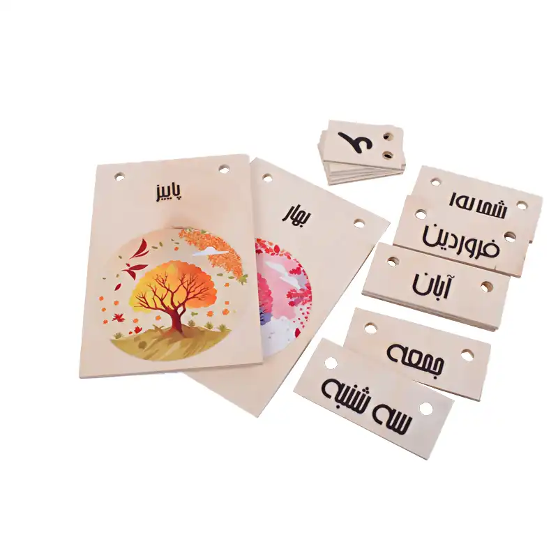 تقویم رومیزی مدل چوبی