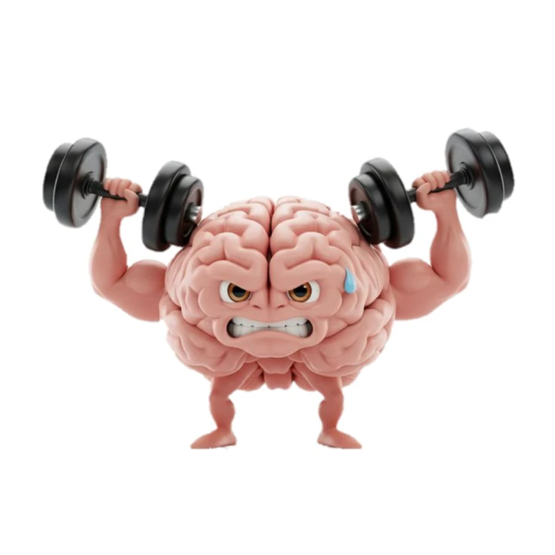 استیکر پارچه و لباس پاد آفرین مدل مغز ورزش بدنسازی کد 2570