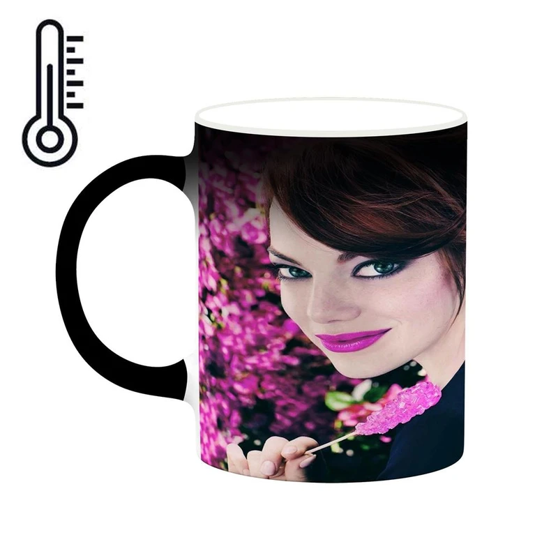 ماگ حرارتی کاکتی طرح اما استون Emma Stone مدل mgh25950