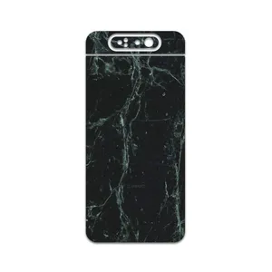 MAHOOT Graphite-Green-Marble Cover Sticker for Samsung Galaxy A80