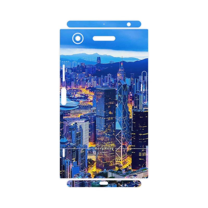 برچسب پوششی ماهوت مدل Hong Kong City-FullSkin مناسب برای گوشی موبایل سونی Xperia XZ1