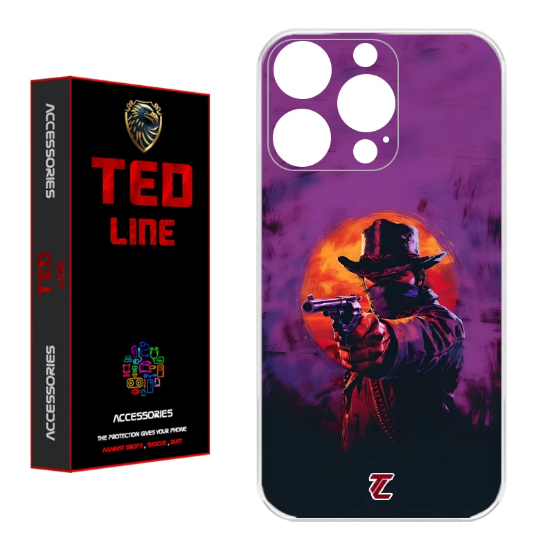 کاور تدلاین طرح رد دد ریدمپشن کد 1195 مناسب برای گوشی موبایل اپل Iphone 16 Pro