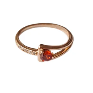 انگشتر زنانه ژوپینگ مدل تگ نگین