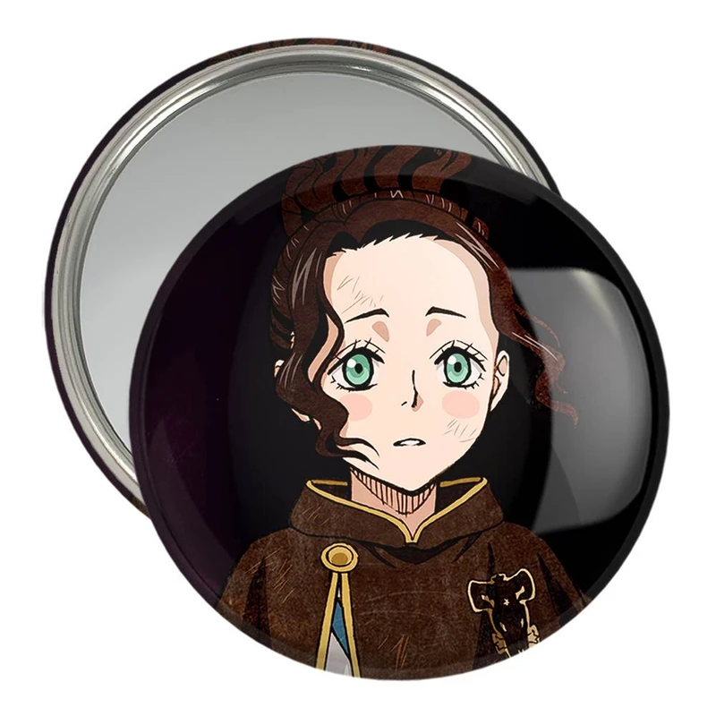 آینه جیبی خندالو مدل چارمی پاپیستون انیمه بلک کلاور Black Clover  کد 11708